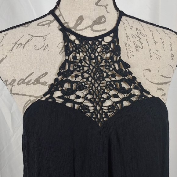 NWT TOBI Black Swim Cover-up size Medium - Picture 3 of 6